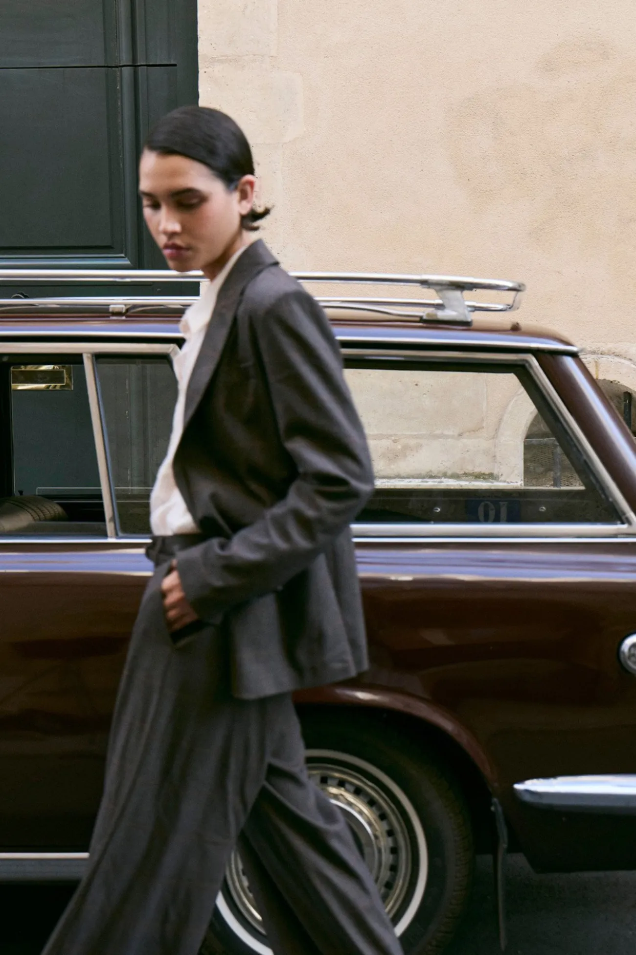 Americana blazer de cuadros