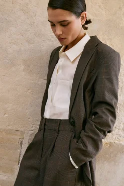 Americana blazer de cuadros