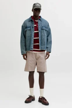 Bermuda baggy fit algod&oacute;n