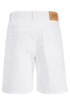 Bermuda denim regular b&aacute;sica
