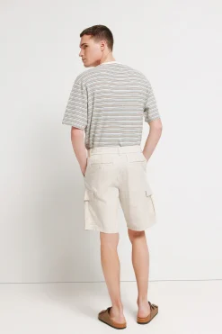 Bermuda lino carto comfort fit