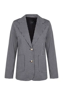 Blazer de punto piqu&eacute;