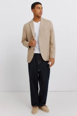 Blazer lino algod&oacute;n