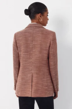 Blazer tejido con textura