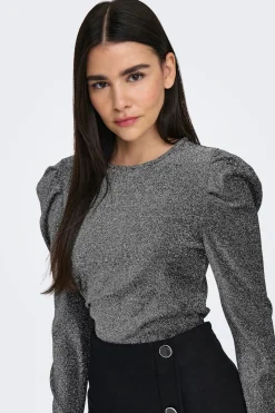 Blusa con glitter