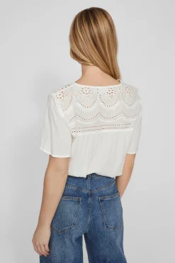Blusa cuello pico