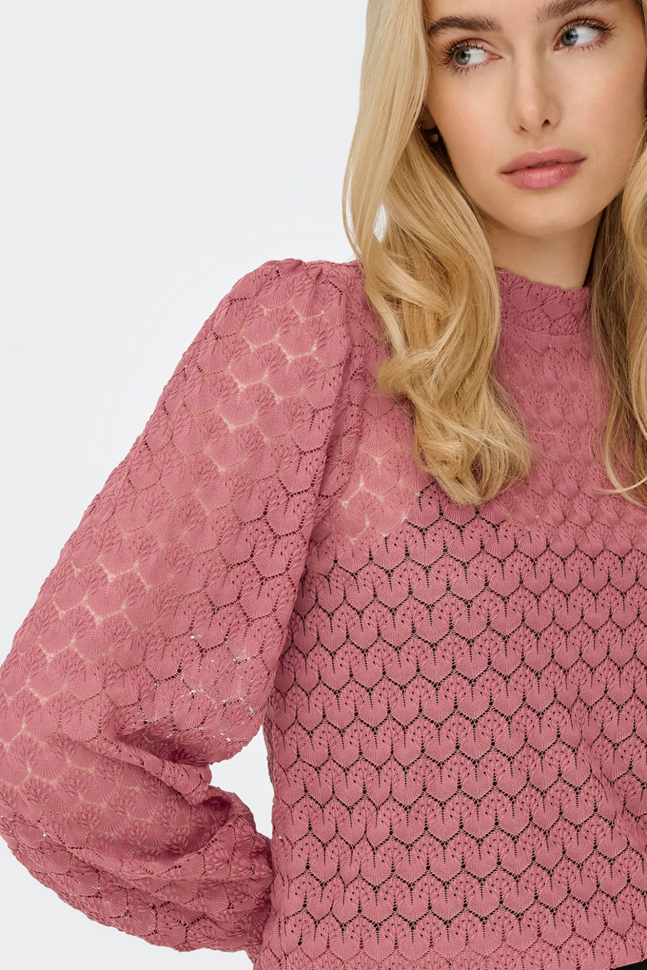 Blusa de encaje