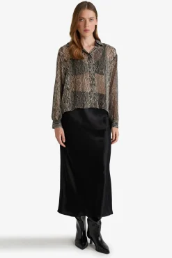 Blusa de gasa