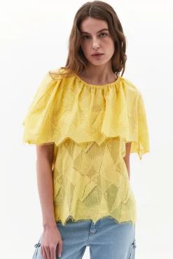 Blusa de manga corta