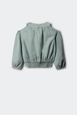 Blusa hombros cut out ni&ntilde;a