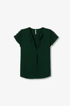 Blusa manga corta