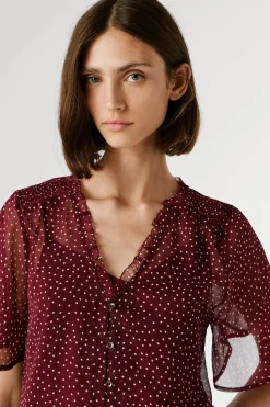 Blusa manga corta