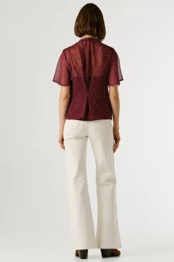 Blusa manga corta