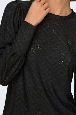 Blusa manga larga fluida