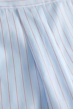 Blusa popel&iacute;n manga larga