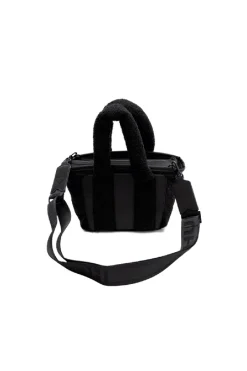 Bolso alloa borg sherpa crossbody black