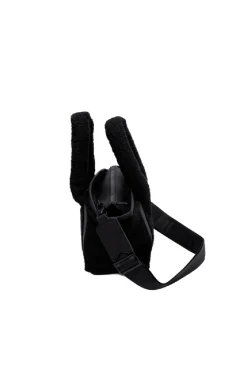 Bolso alloa borg sherpa crossbody black