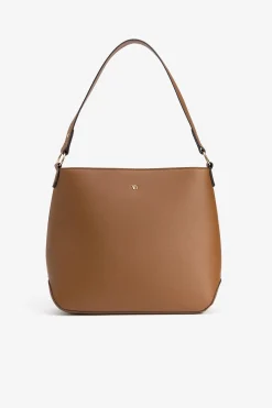 Bolso de Hombro Efecto Piel