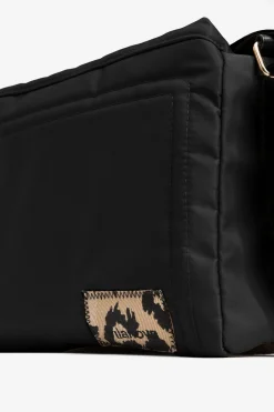 Bolso de Nylon Acolchado con Parche
