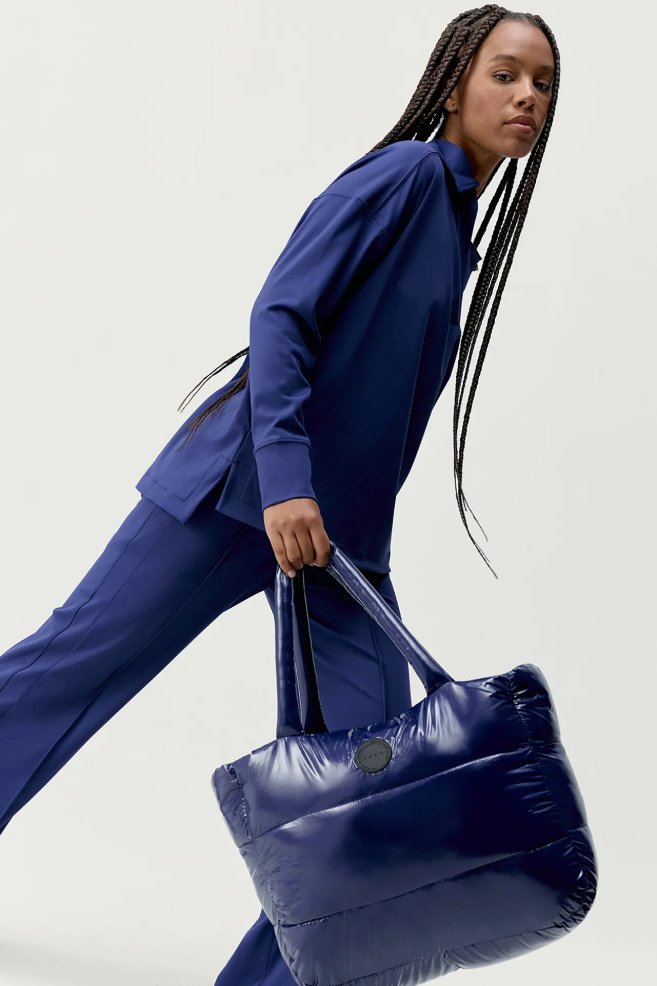 Bolso tote Manon azul