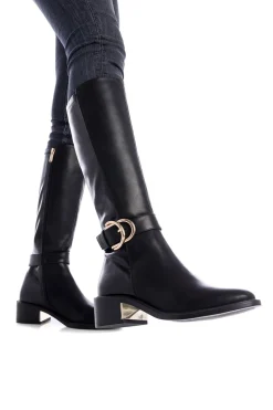 Bota mosquetera polipiel