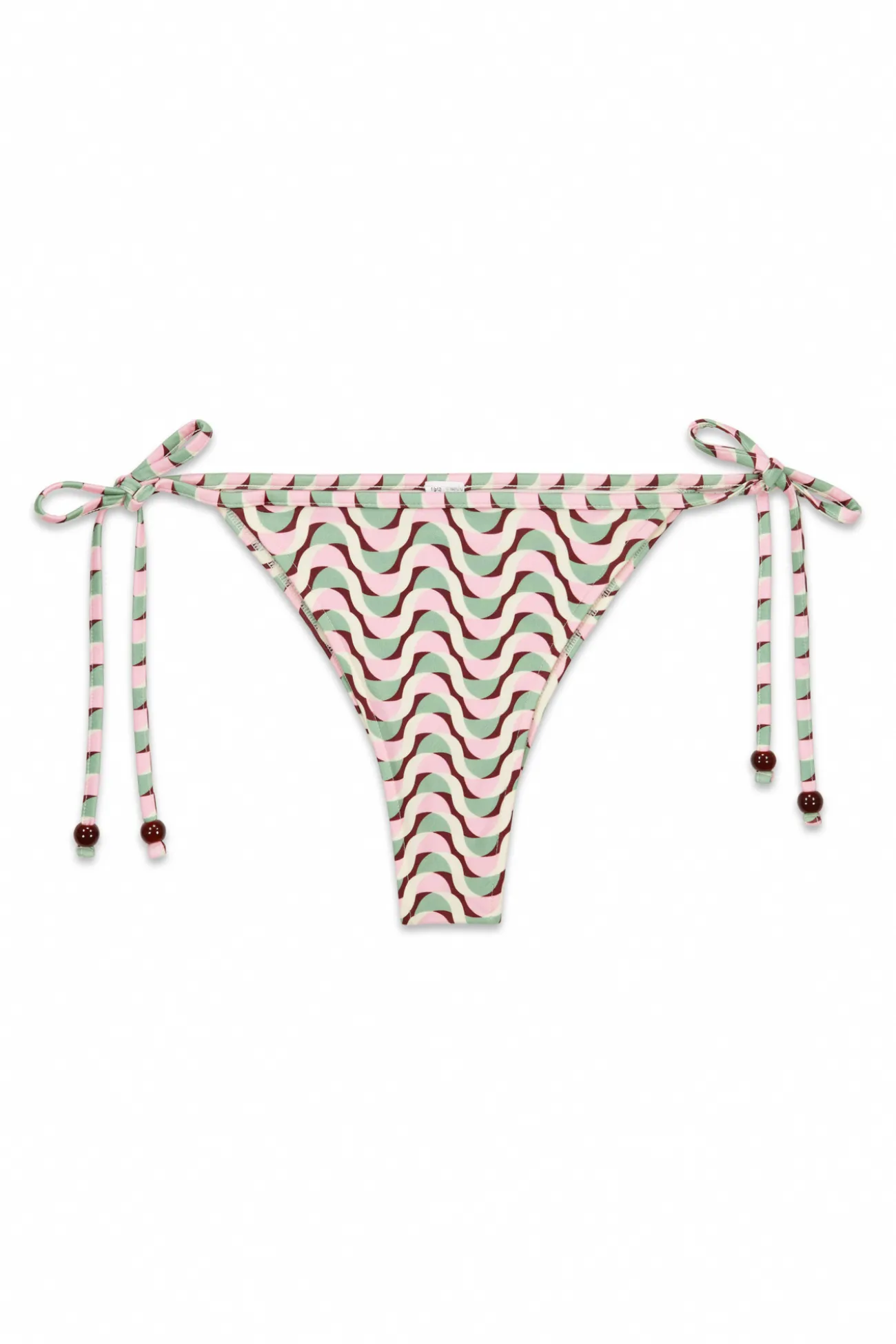 Braga bikini basileña estampado geométrico
