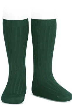 Calcetines altos b&aacute;sicos canal&eacute;