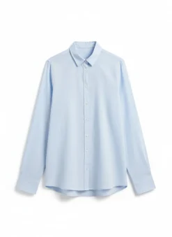 Camisa b&aacute;sica efecto lino