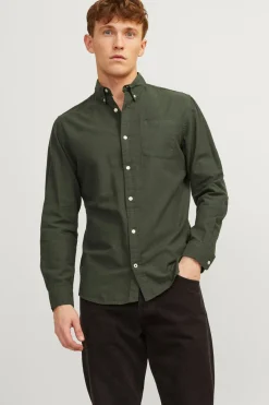 Camisa casual oxford