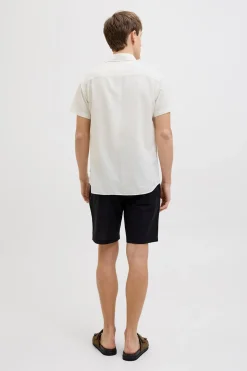 Camisa comfort fit lino