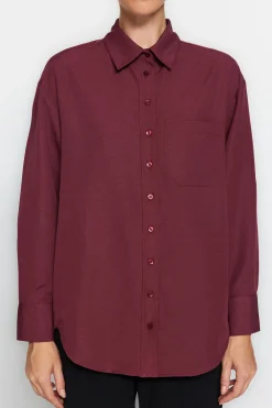Camisa de algod&oacute;n oversize