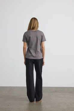 Camisa de manga corta con estampado frontal