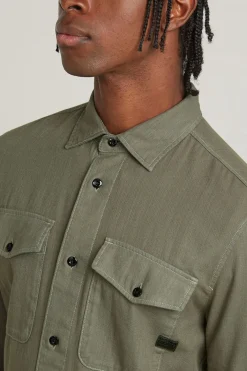 Camisa de manga larga y corte ajustado