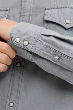 Camisa denim regular
