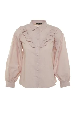 Camisa detalle volantes