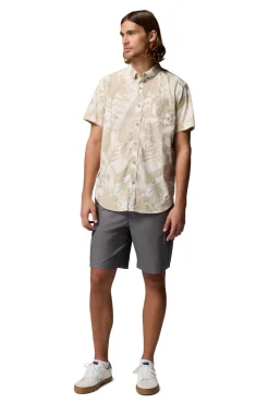 Camisa estampada de manga corta