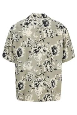Camisa loose fit viscosa
