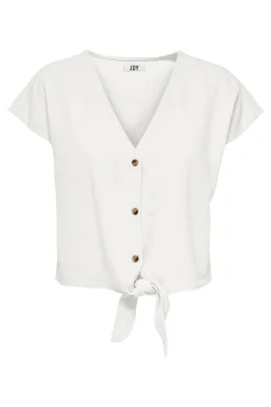 Camisa manga corta nudo