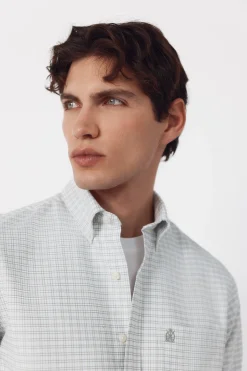 Camisa oxford cuadros
