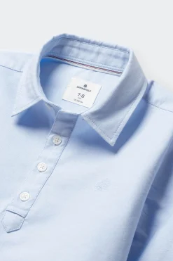 Camisa oxford polera ni&ntilde;o