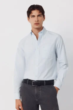 Camisa oxford raya candela