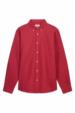 Camisa oxford tinte en prenda