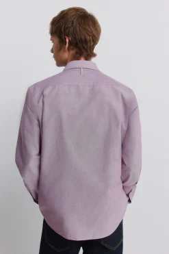 Camisa oxford wrinkle free