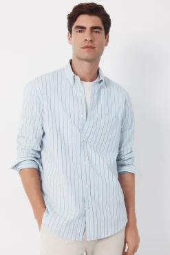 Camisa popelín rayas
