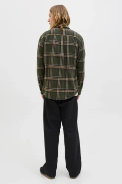 Camisa regular fit cuadros