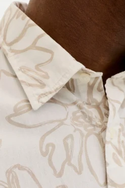 Camisa regular fit estampada