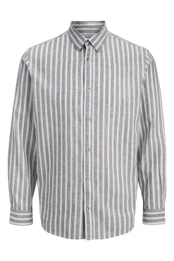 Camisa regular fit lino