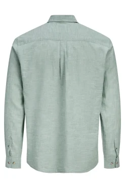Camisa regular fit lino