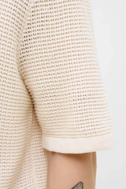 Camisa relaxed fit punto