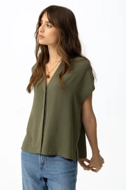 Camisa relaxed minimalista